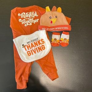 Thanksgiving set baby